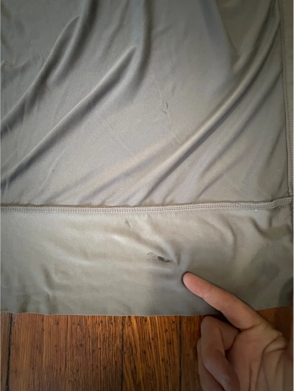 Sheex King Size Grey Flat Sheet in Graphite